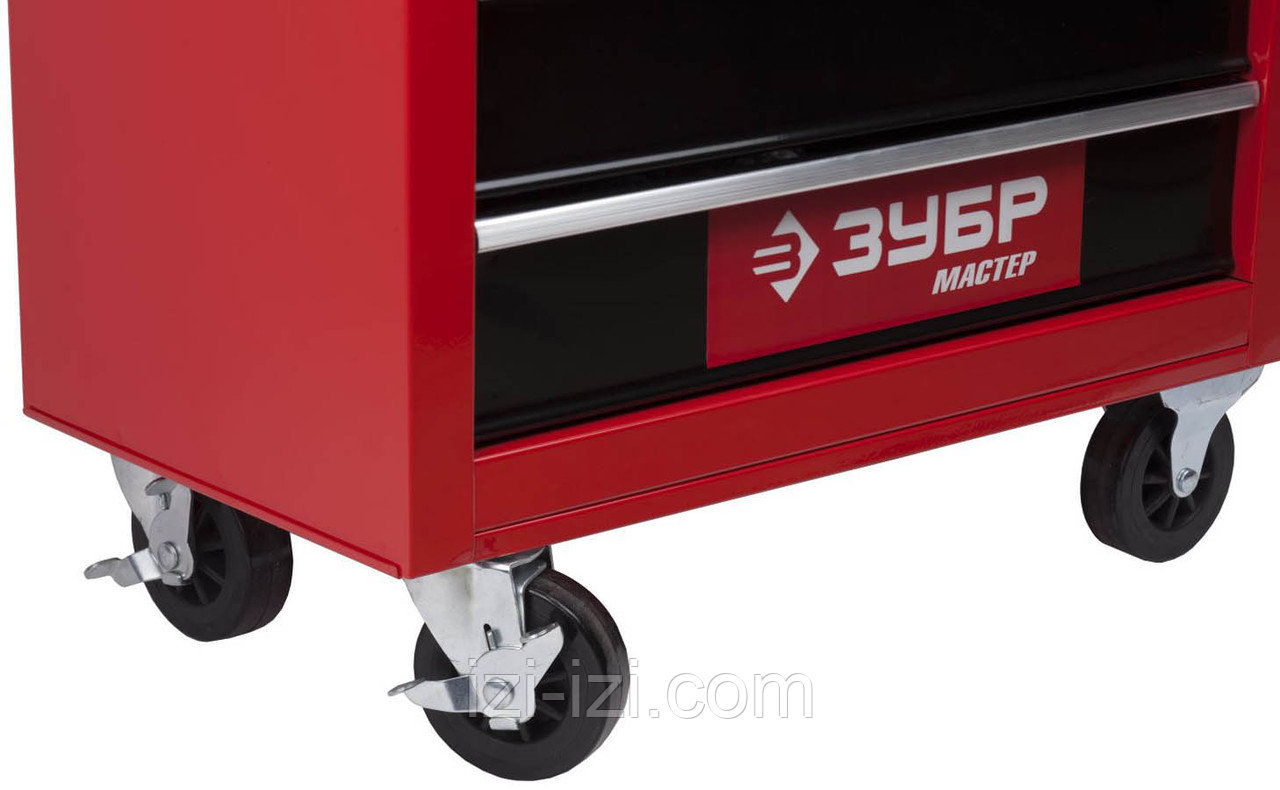 Тележка инструментальная ЗУБР, 7 яшиков, 680*330*880 мм (38905-7)