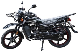 Мотоцикл OKMAX OK200 черный, красный