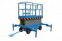 Подъемник ножничный передвижной 500 кг 12 м TOR SJY-0,5-12DC (автономный) (Y)
