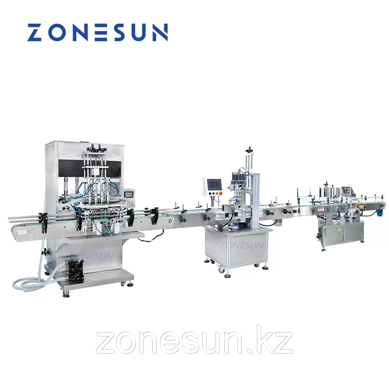 ZONESUN ZS-FAL180P6 МАШИНА ДЛЯ РОЗЛИВА И ЭТИКЕТИРОВАНИЯ ЖИДКОЙ ПАСТЫ С СЕРВОПРИВОДОМ