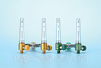 Кислородный регулятор / указатель потока сдвоенный 0-15 л/мин