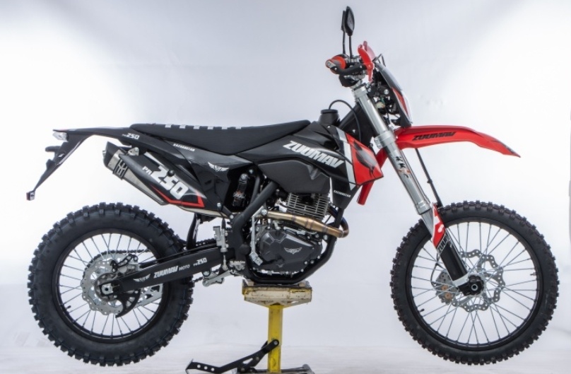 Мотоцикл ZUUMAV K7-PR250R черный, красный