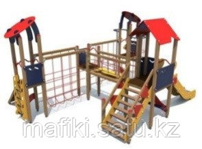 8601-0113-0110 - Детский игровой комплекс (6,778 м х 5,640 м х 3,692 м)