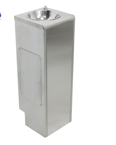 Кнопочный питьевой фонтан для школ и предприятий Fonteco DF24-1LBR