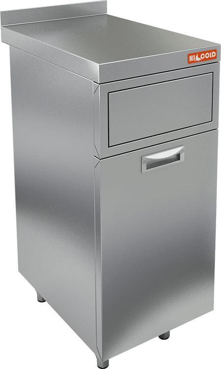 БАК МУСОРНЫЙ HICOLD БАР НБММБ-4/7Б (+100мм столешница)
