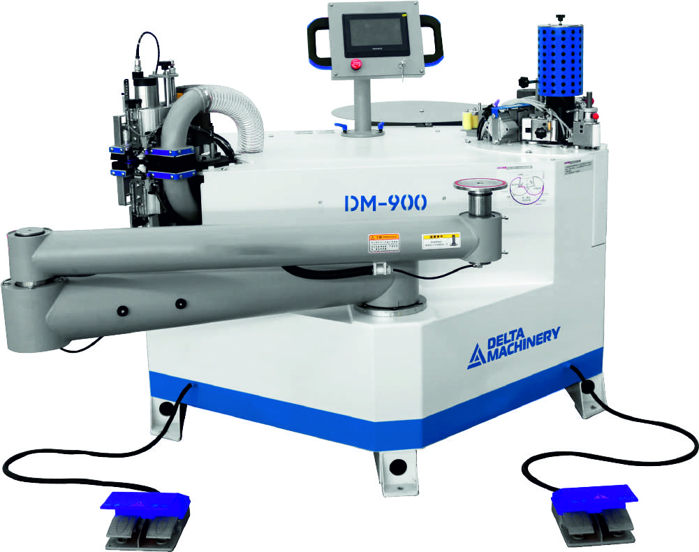 Полуавтоматический кромкооблицовочный станок DELTAMACHINERY DM-900