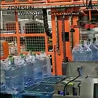 ZONESUN ZS-AFMW АВТОМАТИЧЕСКАЯ МАШИНА ДЛЯ ПРОМЫВКИ БУТИЛИРОВАННОЙ ВОДЫ, РОЗЛИВА И УКУПОРКИ 3-В-15