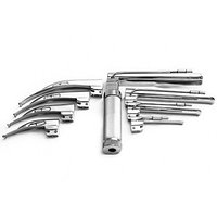 Ларингоскоп KAWE (неонатальный) (рукоятка + 3клинка: №00, №0 и №1 - прямые)