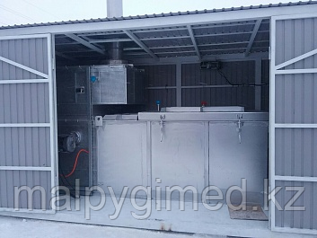 Инсинератор ИНСИ В-1500, на газе, Россия