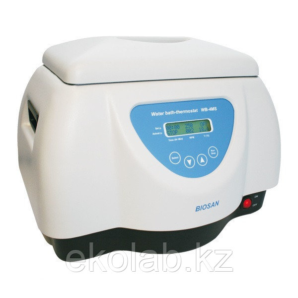 Баня водяная WB-4MS BioSan (термостатирующая, с перемешиванием, +100гр,4л,нержав.)