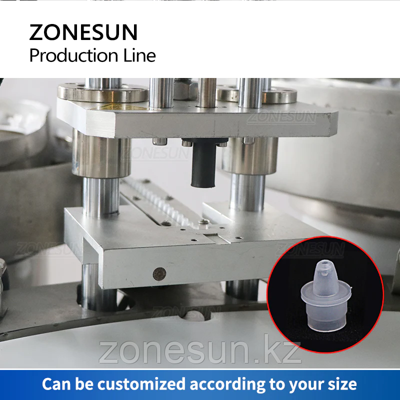ZONESUN ZS-FAL180A10 ПРОИЗВОДСТВЕННАЯ ЛИНИЯ РОЗЛИВА ЭТИКЕРОВАНИЯ И УКУПОРИВАНИЯ КРУГЛЫХ БУТЫЛОК