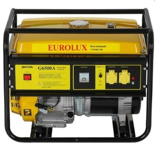 Электростанция Eurolux G6500A бензиновая