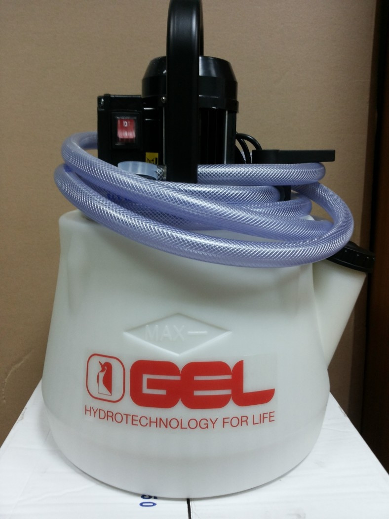 Насос для чистки от накипи GEL BOY C 15 SUPER Made in ITALY
