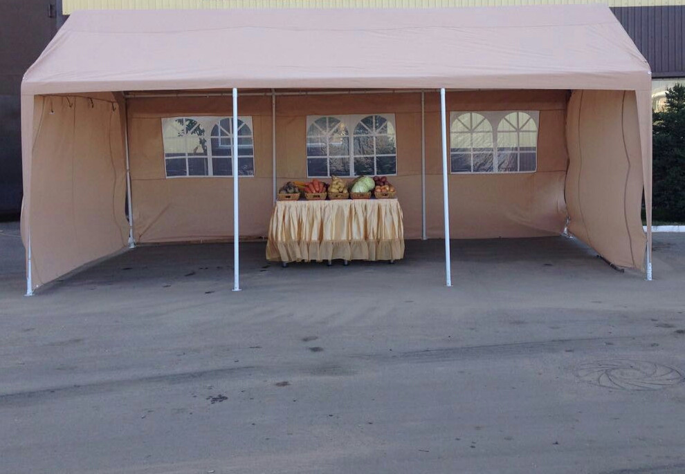 Тент-шатер 3х6