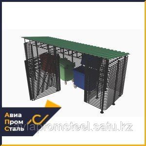 Контейнерная площадка МАФ-7, кол-во контейнеров - 3