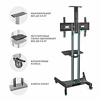 ONKRON ONKRON Стойка TS1551 ЧЕРНЫЙ3