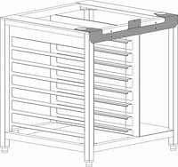 Стенд открытый 8 ур.GN1/1 или 60*40 см для PO/SPO Smeg STDH