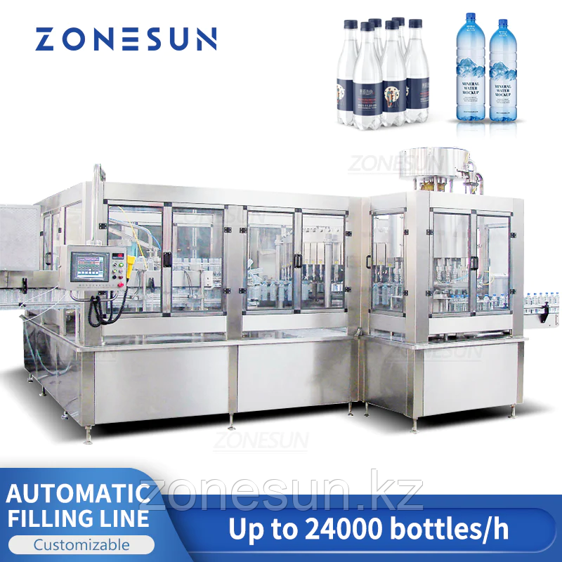 ZONESUN ZS-AFM AUTOAMTIC МАШИНА ДЛЯ РОЗЛИВА ПИТЬЕВОЙ ВОДЫ В ПЭТ-БУТЫЛКИ