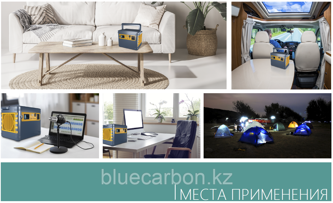 Портативная зарядная станция 1kWh LiFePO4