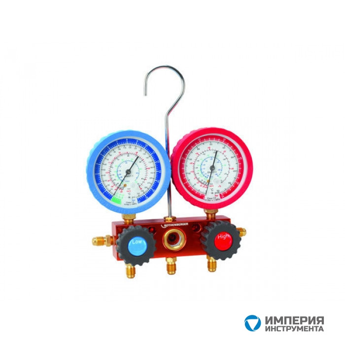 Двухпозиционный манометрический коллектор Rothenberger 3Х1/4" SAE 0,3
