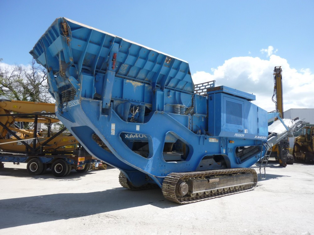 Мобильная щековая дробилка