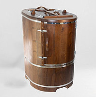 Кедровая фитобочка, Полулежащая OPTIMA LUX, 115*78*140 см