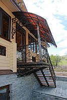 Козырек с лестницой1