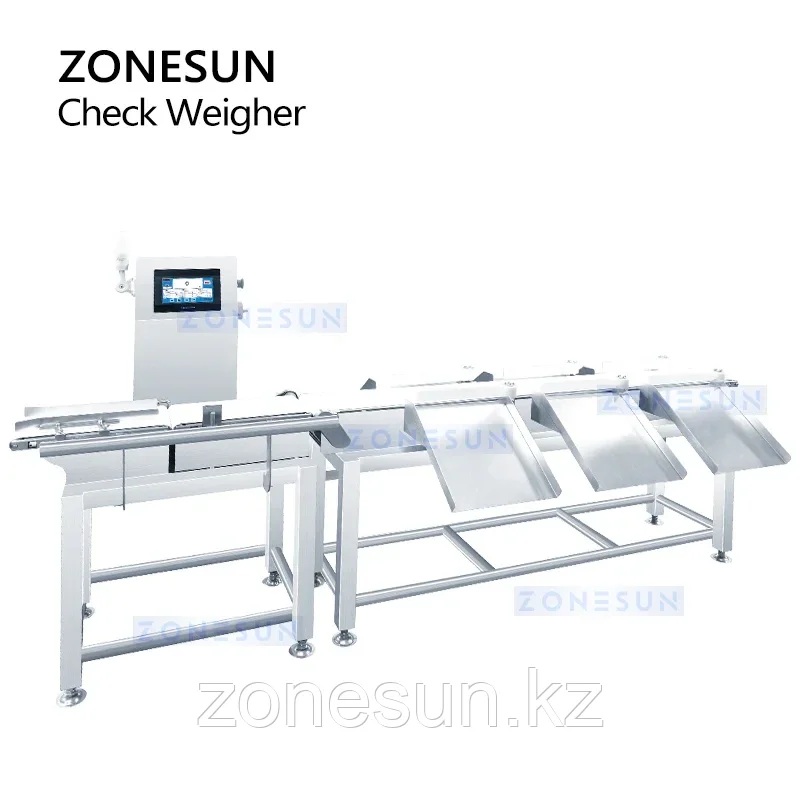 ZONESUN ZS-CWFD МНОГОСТУПЕНЧАТАЯ СИСТЕМА СОРТИРОВКИ КОНТРОЛЬНЫХ ВЕСОВ С КОНВЕЙЕРНОЙ ЛЕНТОЙ