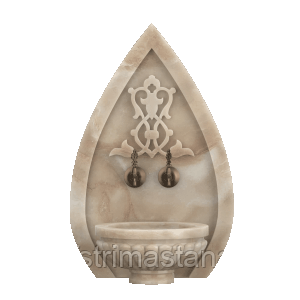 Мраморная арка АМ-77 для курны в хамам