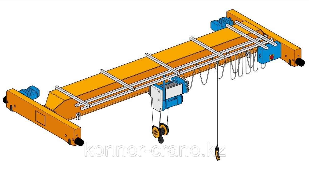 Кран мостовой опорный однобалочный г/п 1,0 т