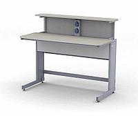 Стол ученический лабораторный с розетками и УЗО автоматом