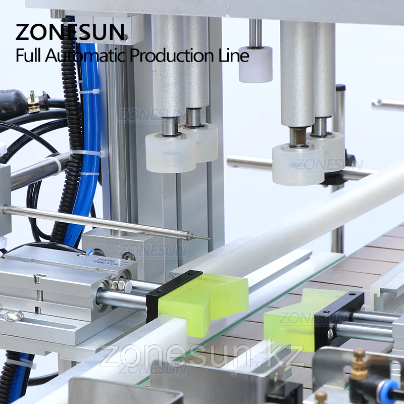 ЛИНИЯ РОЗЛИВА И УКУПОРКИ ZONESUN С ПРОИЗВОДСТВЕННОЙ ЛИНИЕЙ ИНДУКЦИОННОГО ЗАПЕЧАТЫВАНИЯ