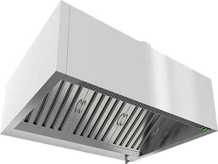 ЗОНТ ВЫТЯЖ.ПРИСТЕННЫЙ ЗКВПО-0810 КОРОБЧАТЫЙ