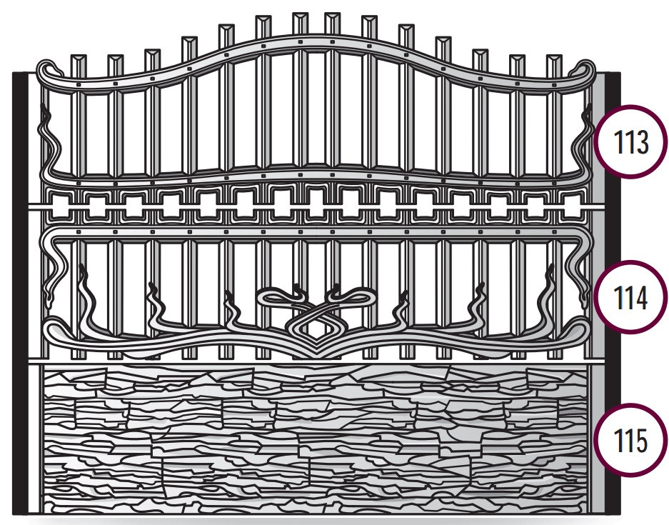 Стеклопластиковые формы для еврозабора
