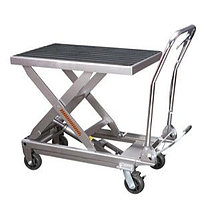 Стол подъемный передвижной 300 кг 330-910 мм (830x500 мм) TOR BS30S (нержавеющая сталь)