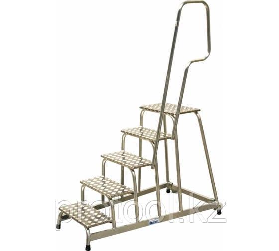 Мобильная алюминиевая монтажная подставка Krause STABILO 5 ступеней 805102