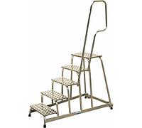 Мобильная алюминиевая монтажная подставка Krause STABILO 5 ступеней 805102