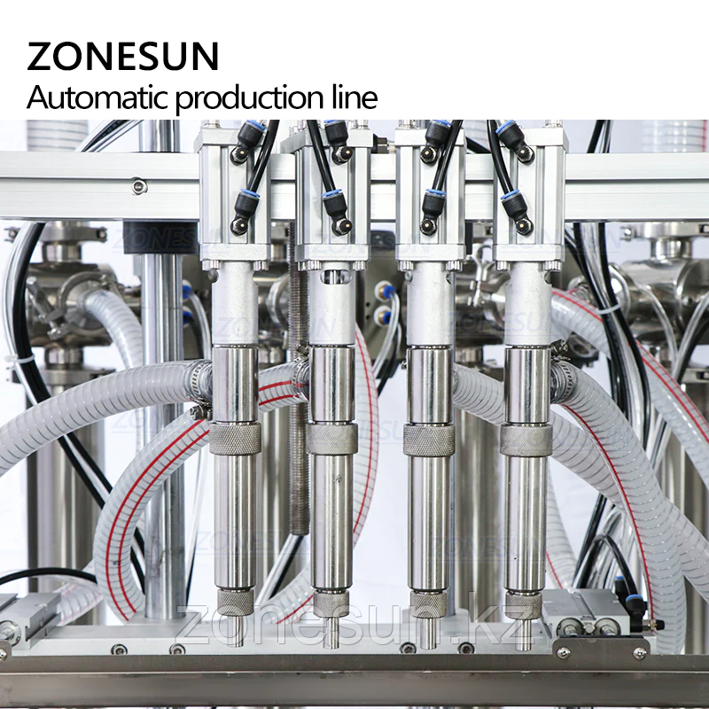 ZONESUN ZS-FAL180A7 МАШИНА ДЛЯ РОЗЛИВА И УКУПОРКИ ПАСТЫ С ВИБРАЦИОННЫМ УСТРОЙСТВОМ ПОДАЧИ КРЫШЕК