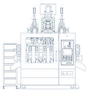 Автоматическая выдувная формовочная машина FS-100PDDO1