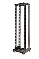 Рама для стойки Eurolan R300, 27U, 1290х595х555 мм (ВхШхГ), глубина 451 мм, цвет: чёрный, (19" открытая)