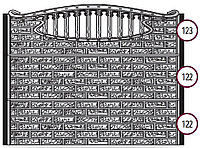 Стеклопластиковые формы для еврозабора