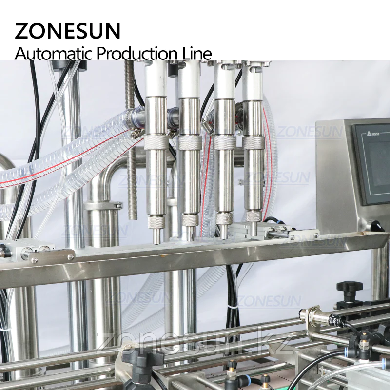 ZONESUN ZS-FAL180R5 АВТОМАТИЧЕСКАЯ МАШИНА ДЛЯ РОЗЛИВА И ЭТИКЕТИРОВАНИЯ ЖИДКИХ ПОРШНЕЙ