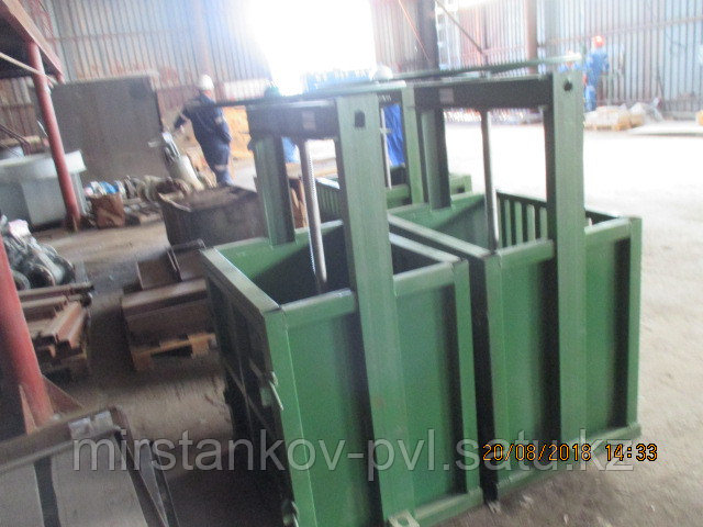 Пресс механический для макулатуры и ПЭТ бутылок ПМ-1 Нур-Султан