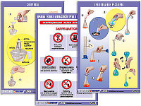 Комплект справочно-инструктивных стенных таблиц по физике