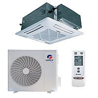 Кондиционер кассетный GREE-60 Inverter R32: GUD160T1/B-S / GUD160W1/NhB-S (без соединительной инсталляции)