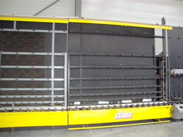 Стеклопакетная линия Lisec 2000х3500 с газовым прессом.