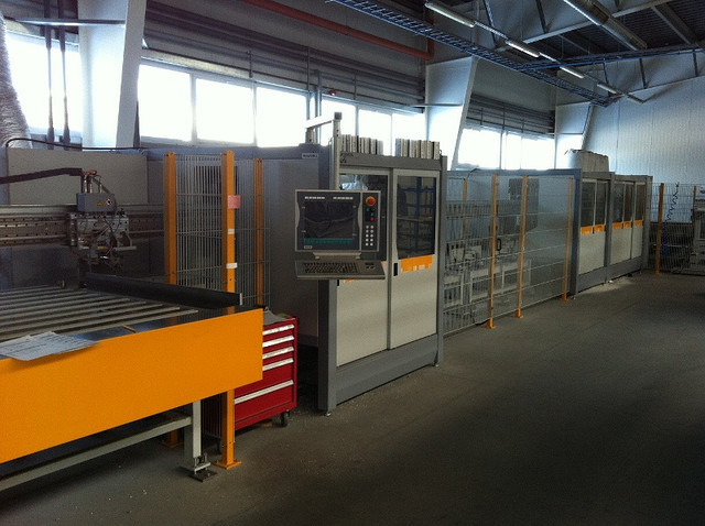 Центр распила и обработки ПВХ профиля Schirmer BAZ 1000-G 6/Tandem+VU/30-150°