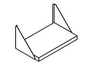 ПОЛКА НАСТЕННАЯ ДЛЯ МИКРОВОЛНОВОЙ ПЕЧИ APACH CHEF LINE LSWM7060