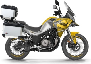 Мотоцикл BamX BX400-RX желтый, серебристый