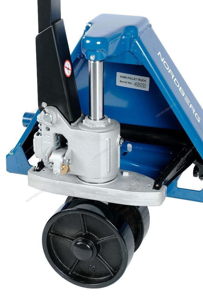 NORDBERG ТЕЛЕЖКА N3902-25 складская гидравлическая 2,5 т, с ПУ колесами